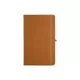 Kareli Perçinli Arka Kapak Cepi Oval Köşeli Termo Deri Defter - Kahverengi Kareli Perçinli Arka Kapak Cepi Oval Köşeli Termo Deri Defter - Kahverengi