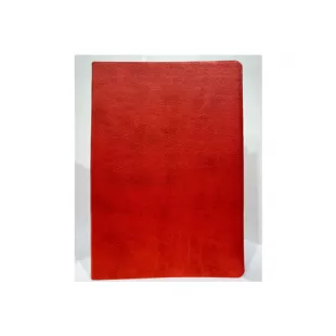 Yumuşak Kapaklı Lüks Termo Deri Defter - Kırmızı
